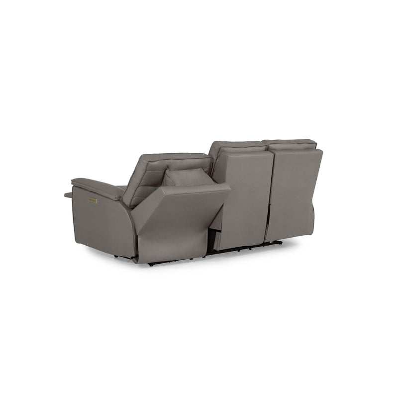 Palliser Oakley Power Reclining Leather Match Sofa 41187-L6-BALI-MARBLE-MATCH IMAGE 9