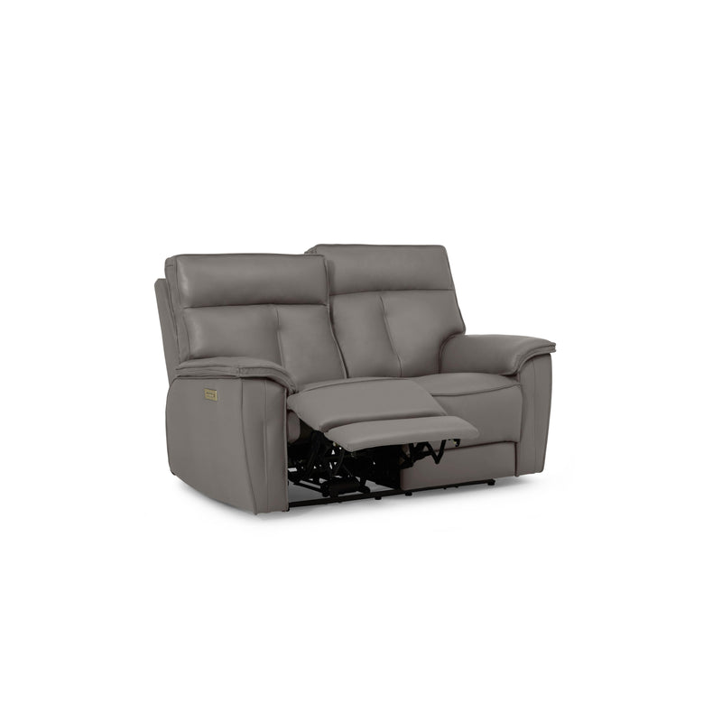 Palliser Oakley Power Reclining Leather Match Loveseat 41187-L7-BALI-MARBLE-MATCH IMAGE 2