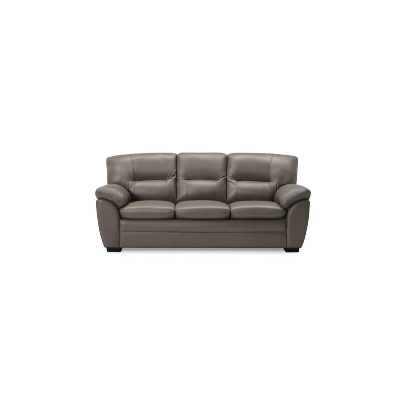 Palliser Amisk Stationary Leather Match Sofa 77343-01-VALENCIA-PEWTER-MATCH IMAGE 3