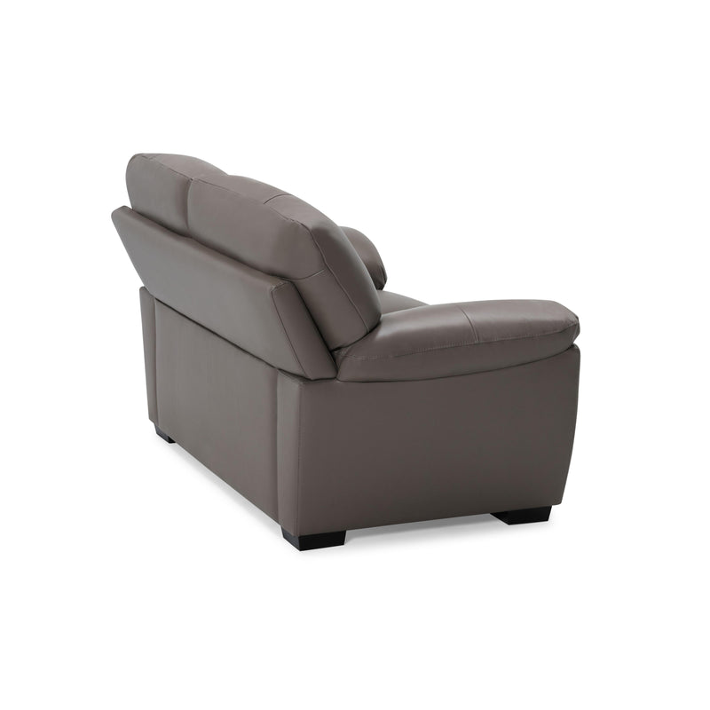 Palliser Amisk Stationary Leather Match Loveseat 77343-03-VALENCIA-PEWTER-MATCH IMAGE 7