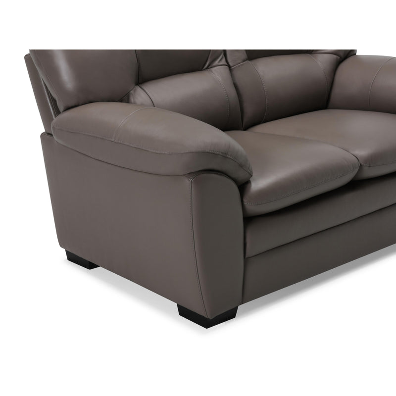 Palliser Amisk Stationary Leather Match Loveseat 77343-03-VALENCIA-PEWTER-MATCH IMAGE 9