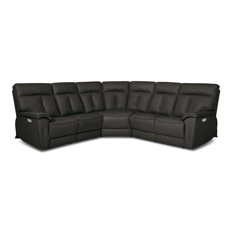 Palliser Oakley Power Reclining Leather Match 5 pc Sectional 41187-L2/41187-10/41187-9X/41187-L3/41187-L1-BALI-CAROB-MATCH IMAGE 1