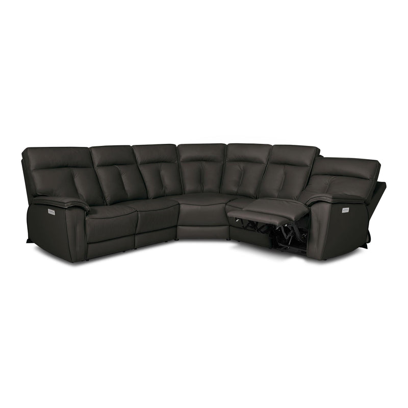 Palliser Oakley Power Reclining Leather Match 5 pc Sectional 41187-L2/41187-10/41187-9X/41187-L3/41187-L1-BALI-CAROB-MATCH IMAGE 9