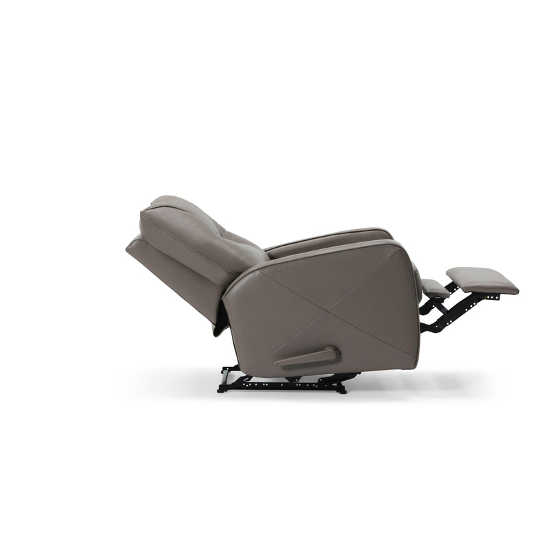 Palliser Theo Rocker Leather Match Recliner with Wall Recline 42002-35-VALENCIA-PEWTER-MATCH IMAGE 6