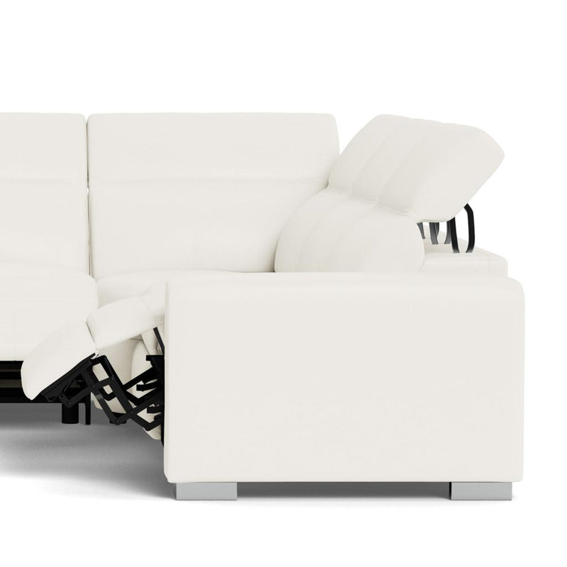 Palliser Titan Power Reclining Leather Match 5 pc Sectional 44004-6P/44004-70/44004-9A/44004-70/44004-7P-VALENCIA-SNOW-MATCH IMAGE 17