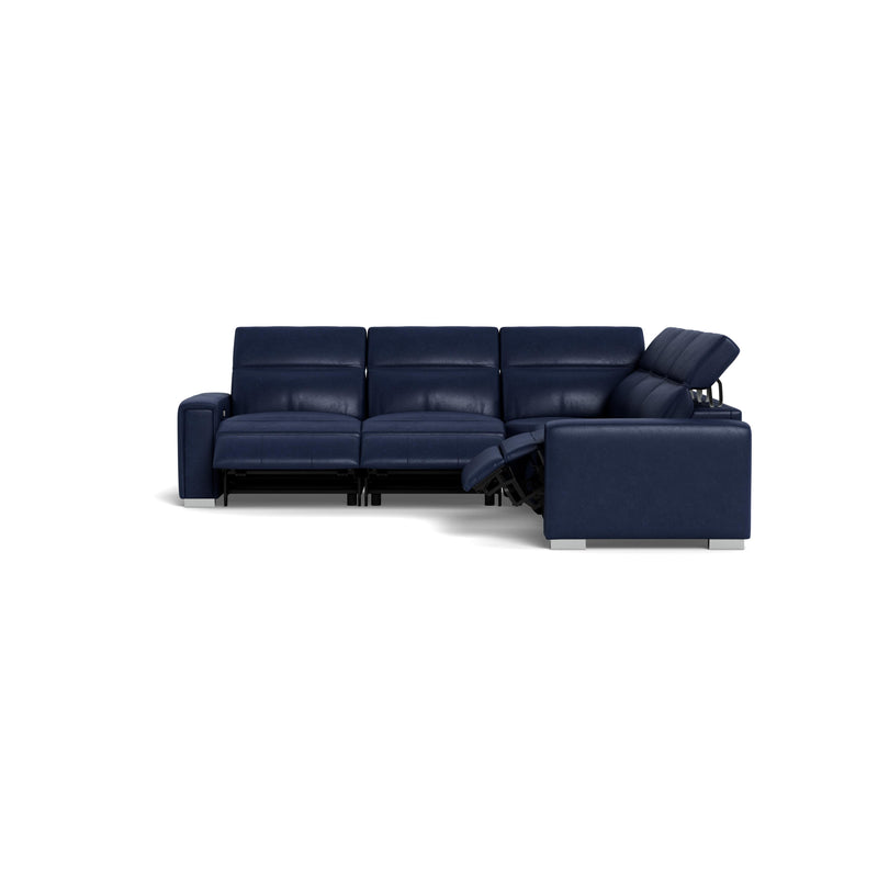 Palliser Titan Power Reclining Leather Match 5 pc Sectional 44004-6P/44004-70/44004-9A/44004-70/44004-7P-VALENCIA-SAPPHIRE-MATCH IMAGE 12