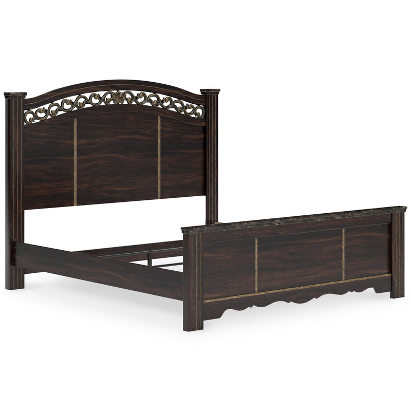 Signature Design by Ashley Glosmount King Poster Bed B1055-68/B1055-66/B1055-97 IMAGE 5