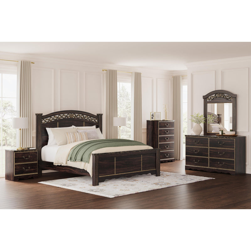 Signature Design by Ashley Glosmount King Poster Bed B1055-68/B1055-66/B1055-97 IMAGE 8