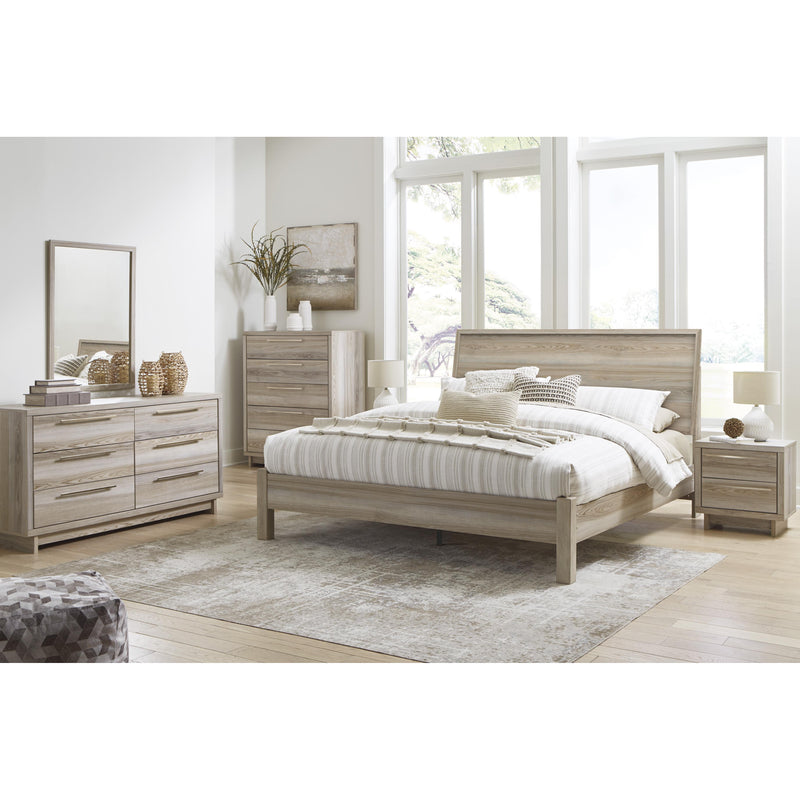 Signature Design by Ashley Hasbrick King Panel Bed B2075-58/B2075-156/B100-14 IMAGE 3