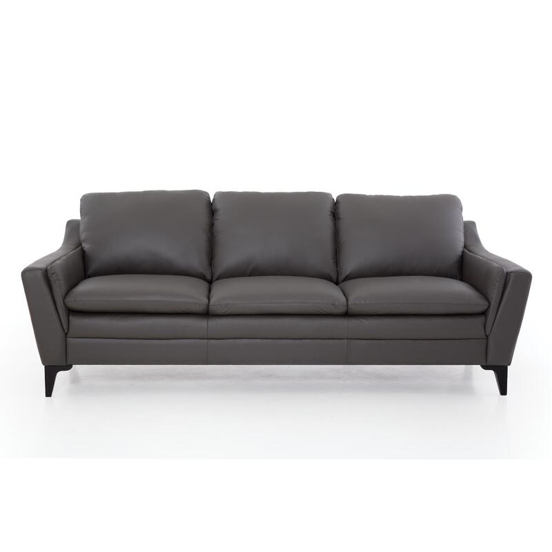 Palliser Balmoral Stationary Leather Sofa 77488-01-BALI-RAINSTORM IMAGE 2