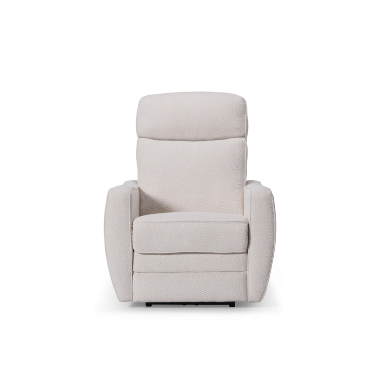 Palliser Oakridge Power Fabric Recliner with Wall Recline 40180-B1-DREAMY-CREAMY IMAGE 3