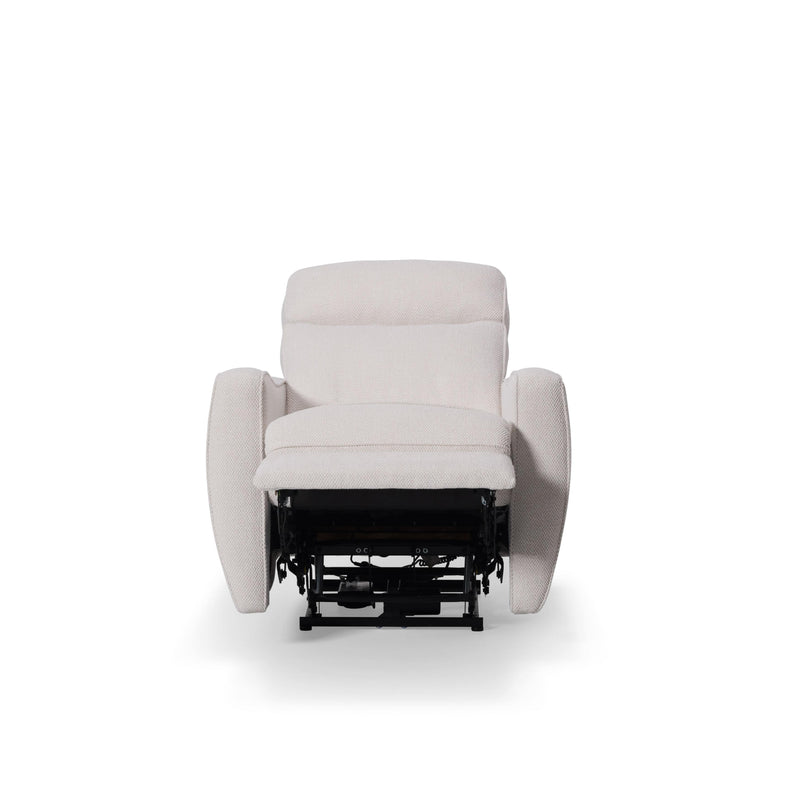 Palliser Oakridge Power Fabric Recliner with Wall Recline 40180-B1-DREAMY-CREAMY IMAGE 4