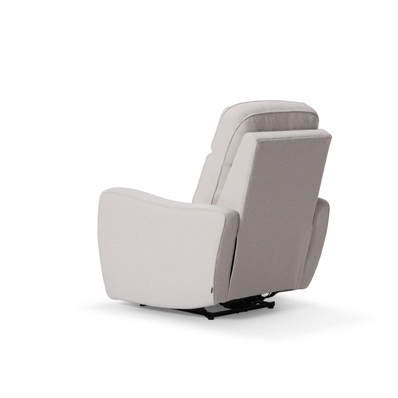 Palliser Oakridge Power Fabric Recliner with Wall Recline 40180-B1-DREAMY-CREAMY IMAGE 7