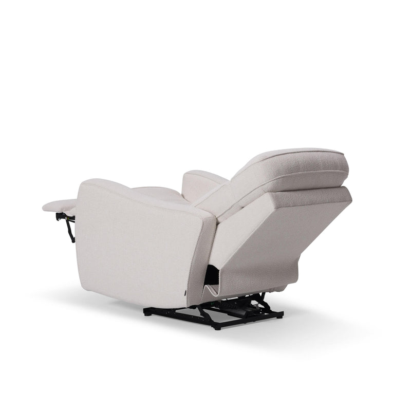 Palliser Oakridge Power Fabric Recliner with Wall Recline 40180-B1-DREAMY-CREAMY IMAGE 8