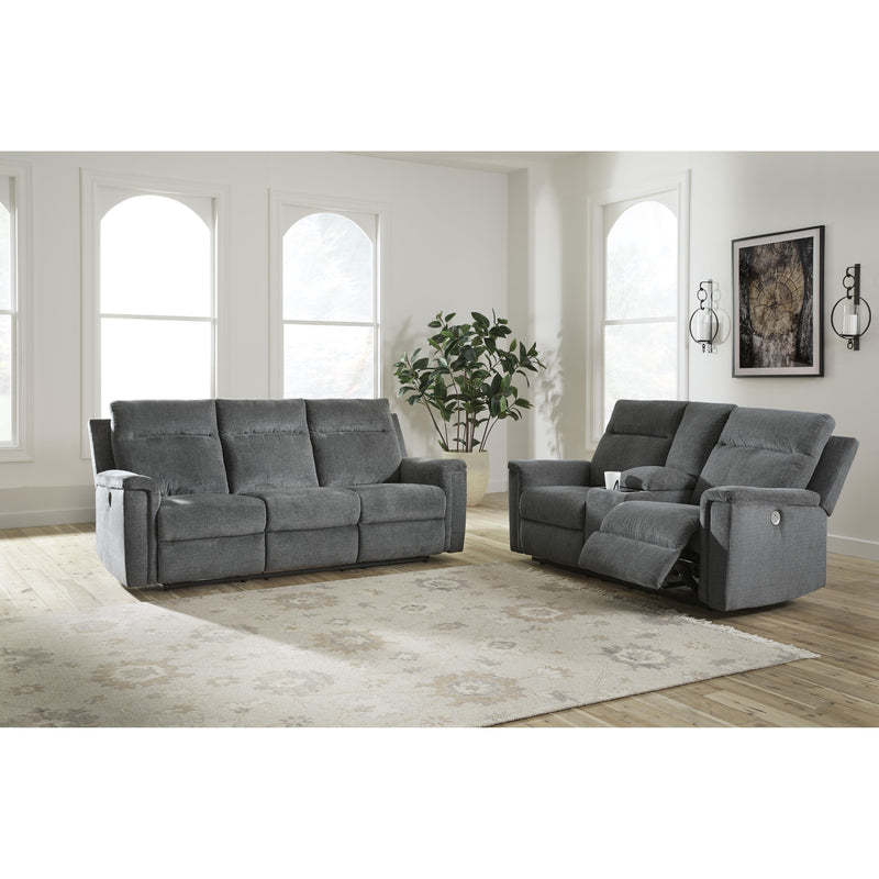 Signature Design by Ashley Barnsana Power Reclining Fabric Sofa 3320287C IMAGE 10