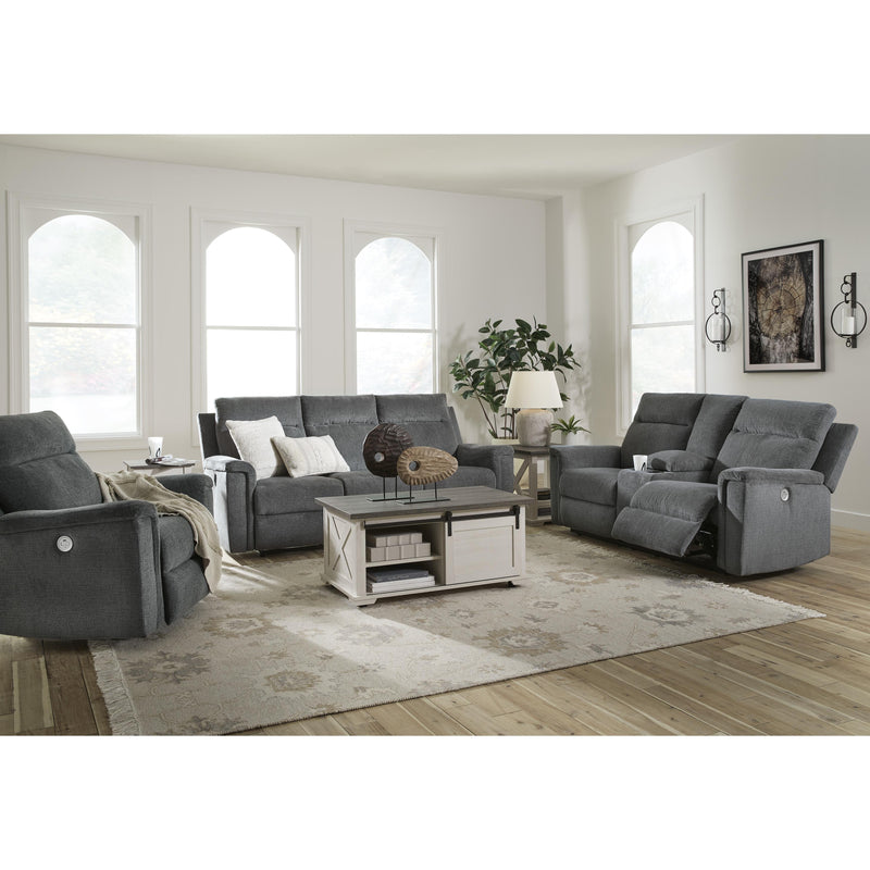 Signature Design by Ashley Barnsana Power Reclining Fabric Sofa 3320287C IMAGE 14