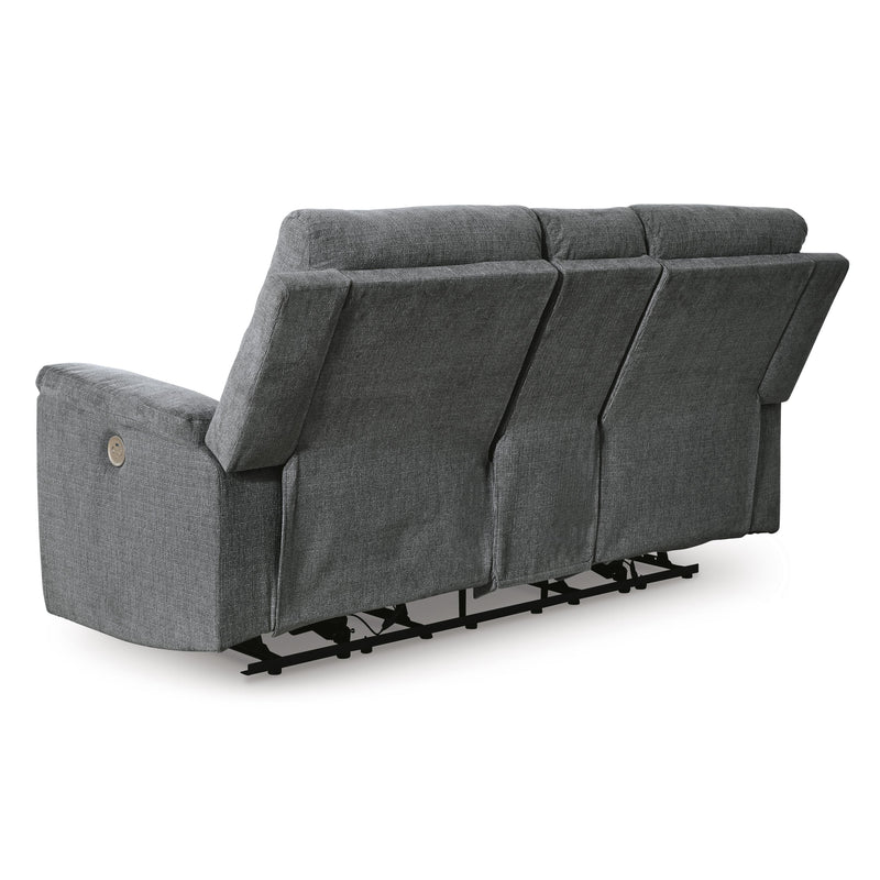 Signature Design by Ashley Barnsana Power Reclining Fabric Loveseat with Console 3320296C IMAGE 5