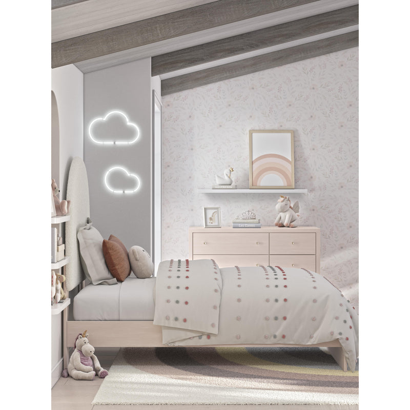 Signature Design by Ashley Wistenpine Twin Upholstered Panel Bed B1323-53/B1323-52/B1323-89/B100-11 IMAGE 7