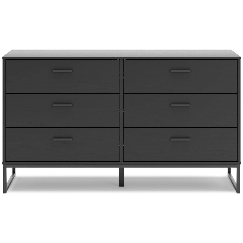 Signature Design by Ashley Socalle 6-Drawer Dresser EB1865-231 IMAGE 3