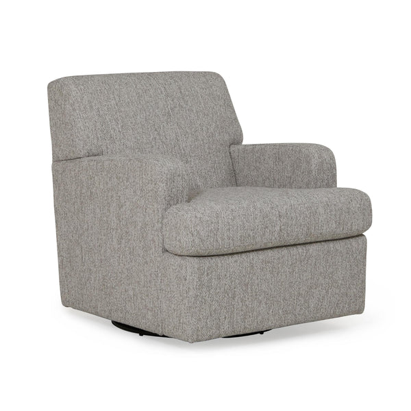 Palliser Abbey Swivel Glider Fabric Accent Chair 77108-G3-DREAMY-GRANITE IMAGE 1