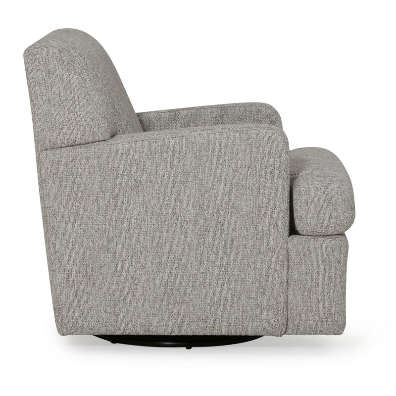 Palliser Abbey Swivel Glider Fabric Accent Chair 77108-G3-DREAMY-GRANITE IMAGE 3