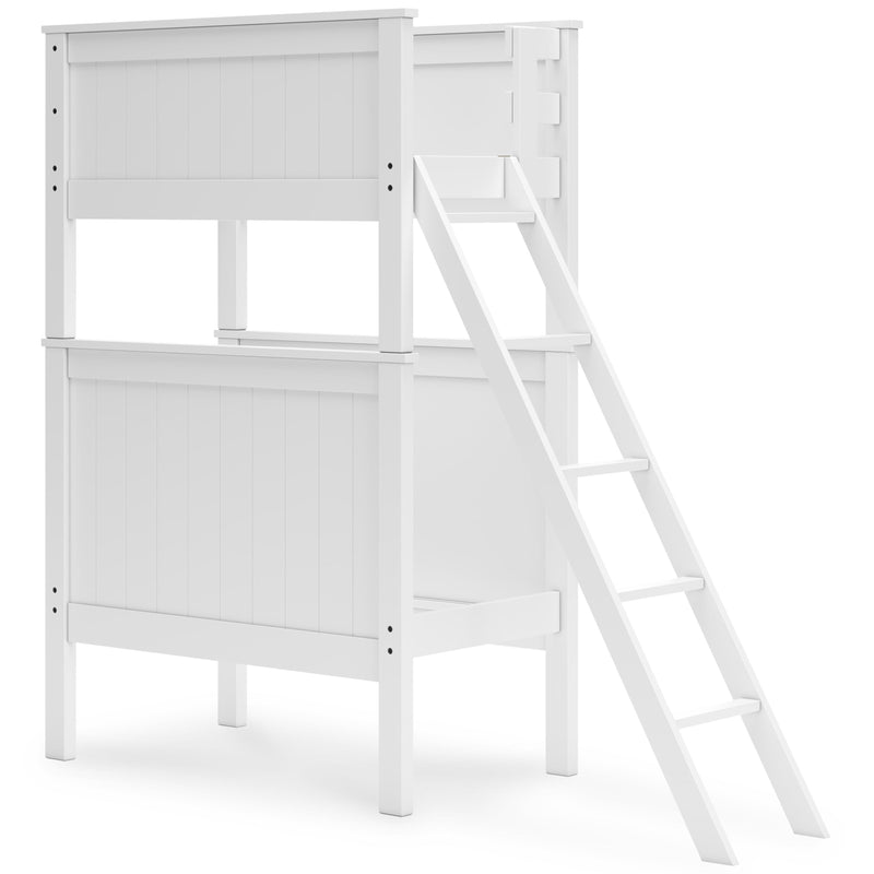 Signature Design by Ashley Nextonfort B396B10 Twin over Twin Display Bunk Bed IMAGE 1