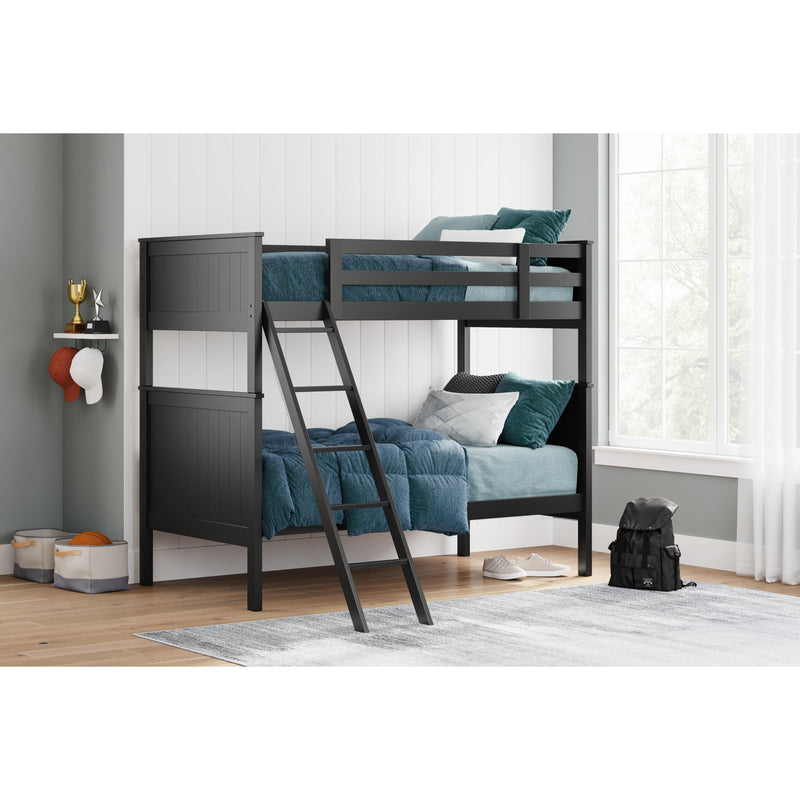 Signature Design by Ashley Nextonfort B396B7 Twin over Twin Bunk Bed IMAGE 6