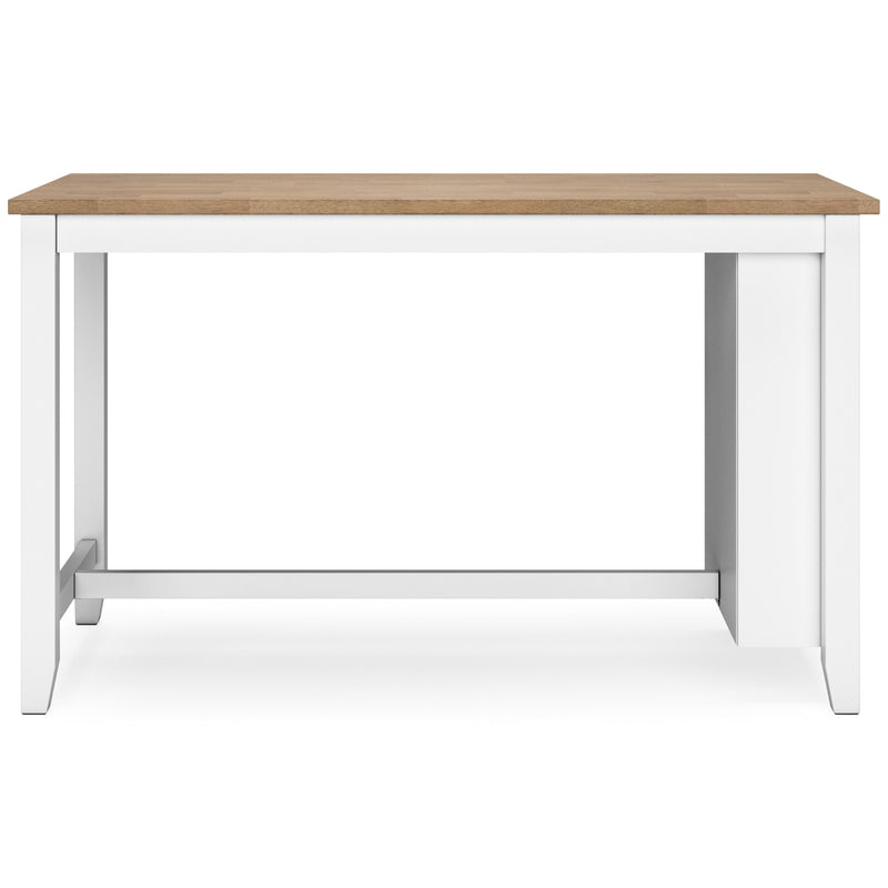 Signature Design by Ashley Gesthaven Counter Height Dining Table with Trestle Base D398-13 IMAGE 5