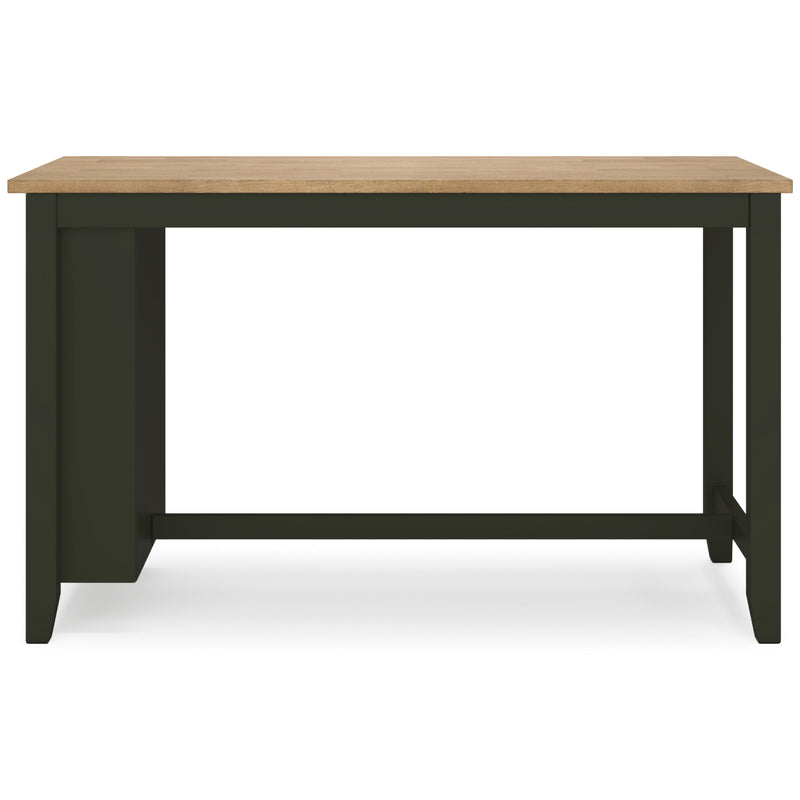 Signature Design by Ashley Gesthaven Counter Height Dining Table with Trestle Base D401-13 IMAGE 2