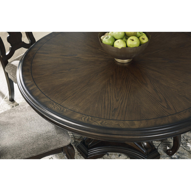 Signature Design by Ashley Round Maylee Dining Table D947-50B/D947-50T IMAGE 5