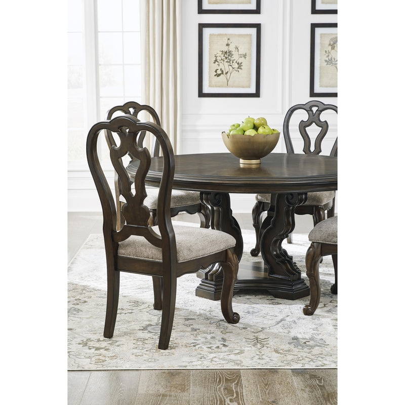 Signature Design by Ashley Round Maylee Dining Table D947-50B/D947-50T IMAGE 7