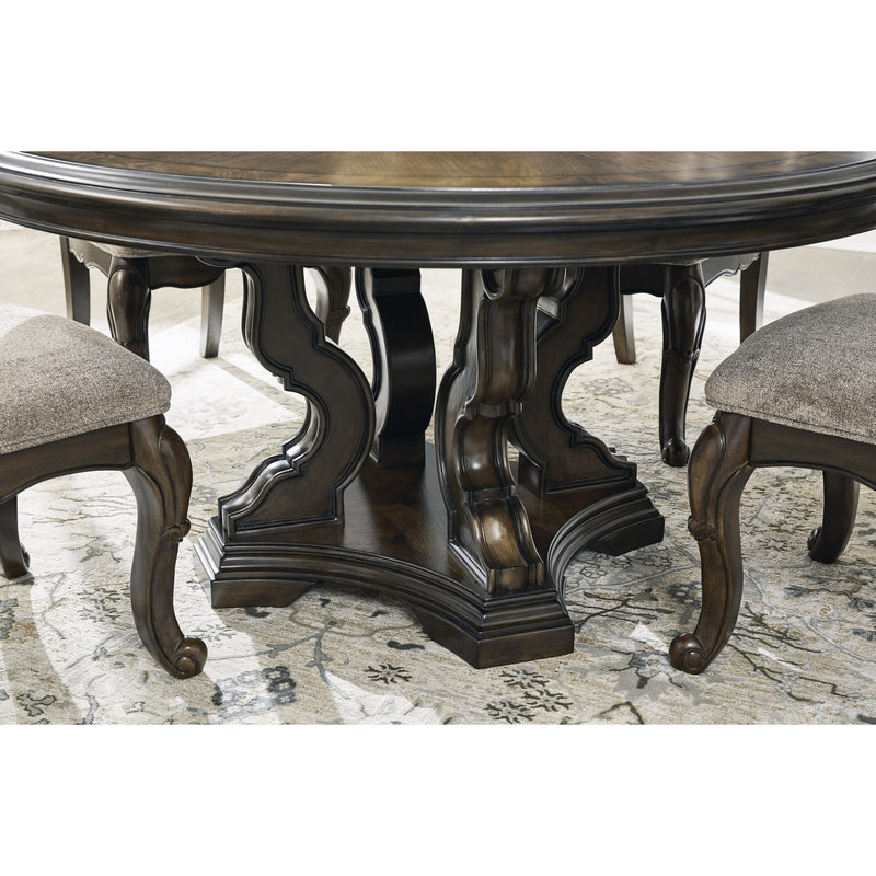 Signature Design by Ashley Round Maylee Dining Table D947-50B/D947-50T IMAGE 8