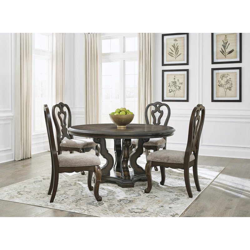 Signature Design by Ashley Round Maylee Dining Table D947-50B/D947-50T IMAGE 9