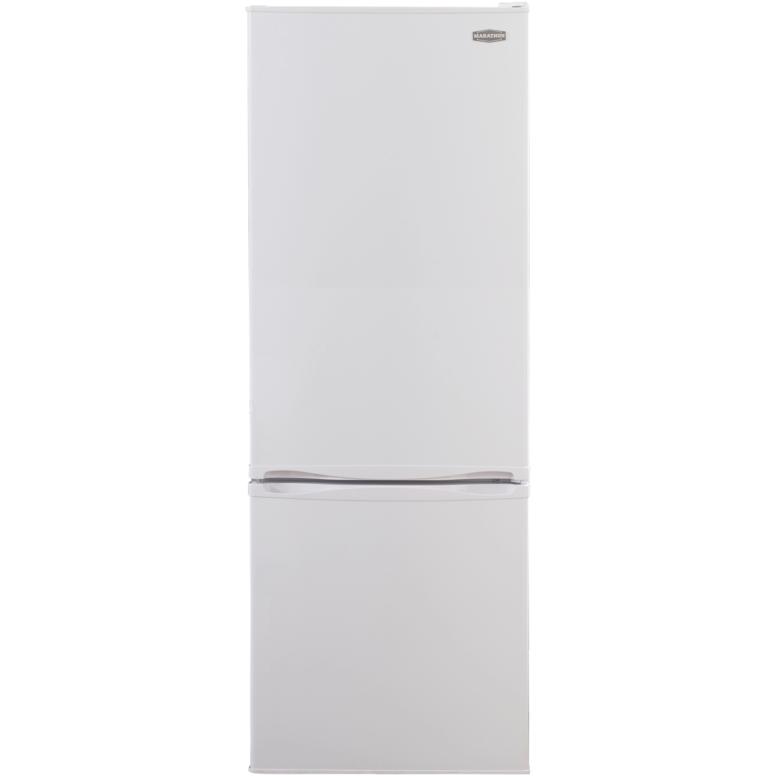 Marathon 24-inch, 11.5 cu. ft. Bottom Freezer Refrigerator MFF115WBM IMAGE 1