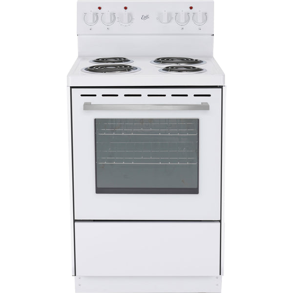 Epic 24-inch Freestanding Electric Range EER239W-2 IMAGE 1