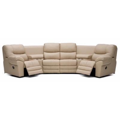 Palliser Divo Reclining Leather Sectional 41045-47/41045-A1/41045-10/41045-10/41045-A1/41045-46-TULSAII-SAND IMAGE 1