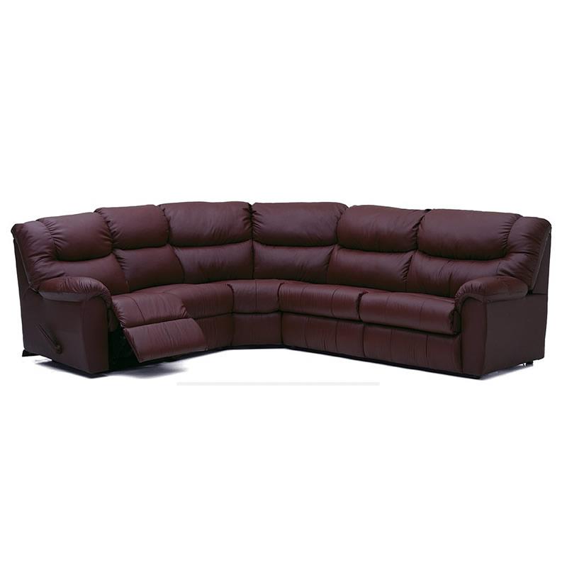 Palliser Regent Power Reclining Leather Sectional 41094-67/41094-10/41094-09/41094-27-CARNIVAL-CLARET IMAGE 1