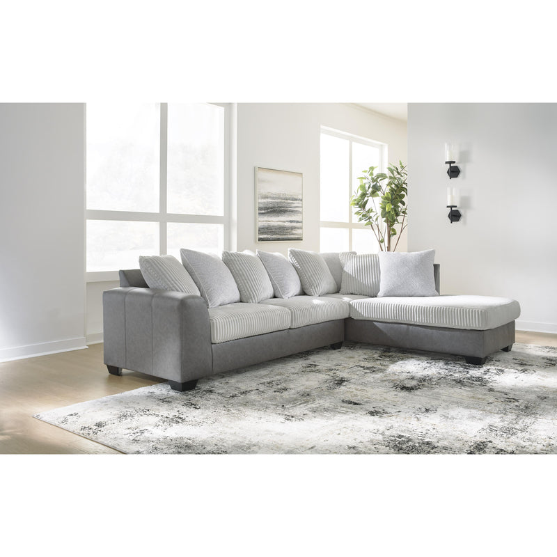 Benchcraft Clairette Court 2 pc Sectional 3150366/3150317 IMAGE 2