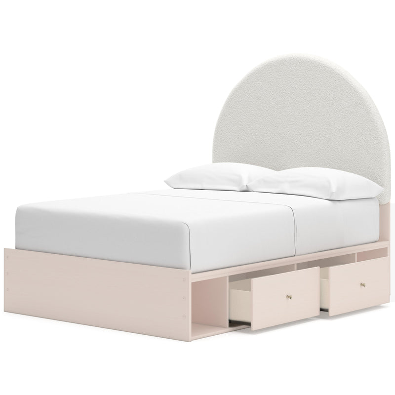 Signature Design by Ashley Wistenpine Full Upholstered Panel Bed with Storage B1323-87/B1323-84/B1323-150/B100-12 IMAGE 2