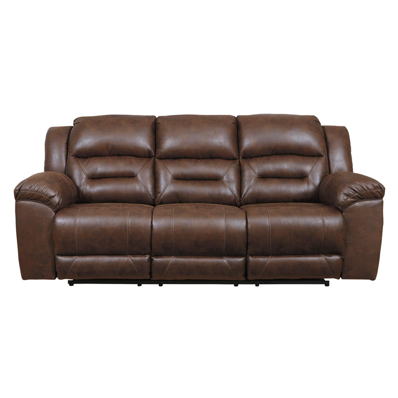 Signature Design by Ashley Stoneland Power Reclining Leather Look Sofa 3990487C IMAGE 1