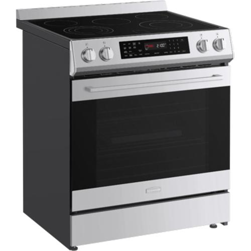 Marathon 30-inch Freestanding Electric Range with True Convection Self-Clean MSCER3080SS IMAGE 4