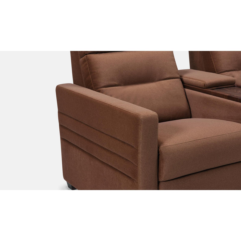 Palliser Reece Reclining Fabric and Leather Loveseat 40109 L8 Reece Power Recline Loveseat IMAGE 10