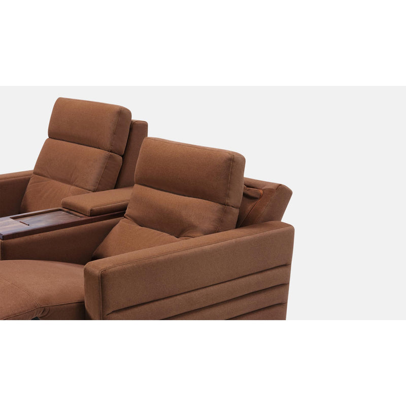 Palliser Reece Reclining Fabric and Leather Loveseat 40109 L8 Reece Power Recline Loveseat IMAGE 11