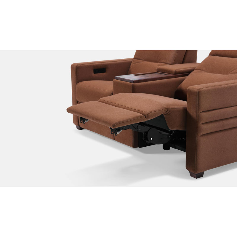 Palliser Reece Reclining Fabric and Leather Loveseat 40109 L8 Reece Power Recline Loveseat IMAGE 13