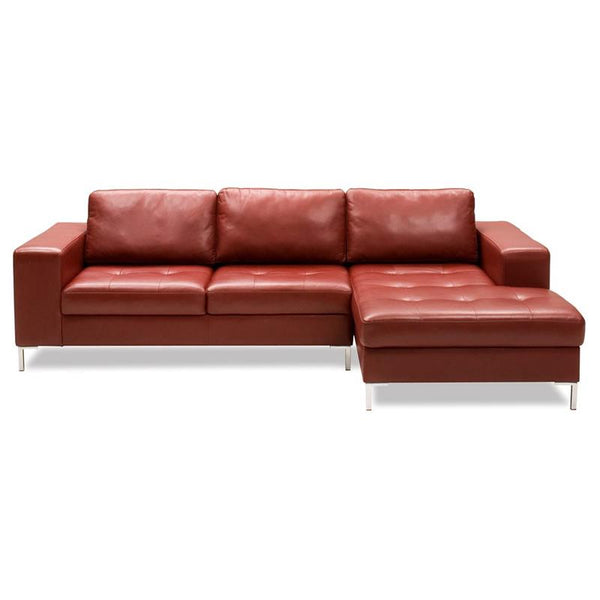 Palliser Genessa Leather Sectional 77278-07/77278-15-CARNIVAL-RIVIERA IMAGE 1