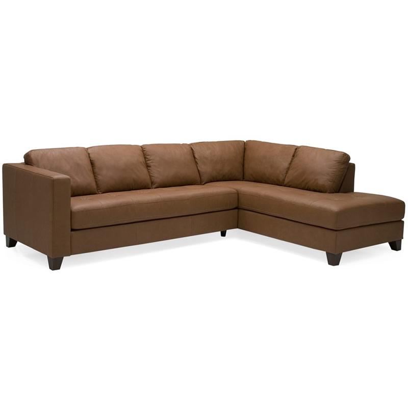 Palliser Jura Leather Sectional 77201-12/77201-35-CLASSIC-SAHARA IMAGE 1