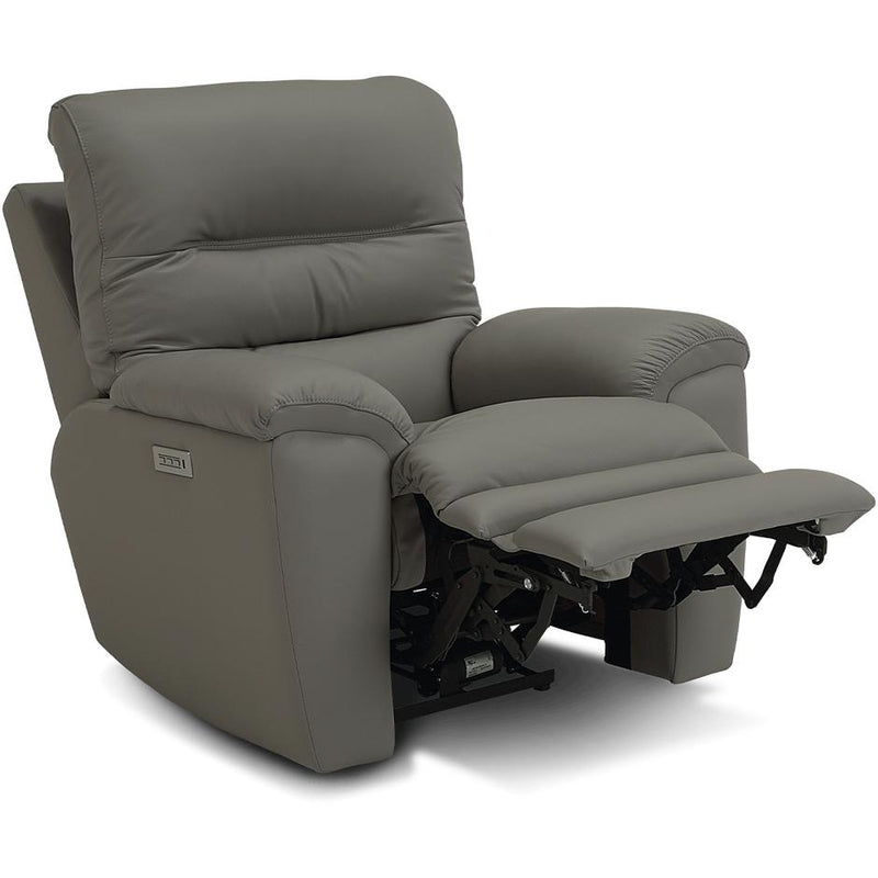 Palliser Keiran Power Fabric and Leather Recliner with Wall Recline 41500-31 L9 IMAGE 3