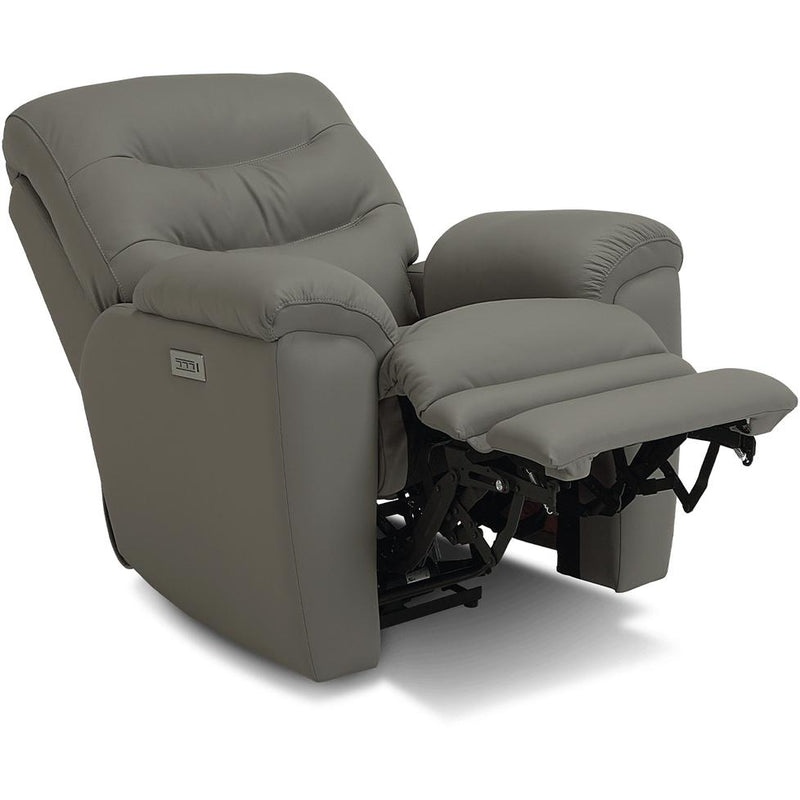 Palliser Keiran Power Fabric and Leather Recliner with Wall Recline 41500-31 L9 IMAGE 4