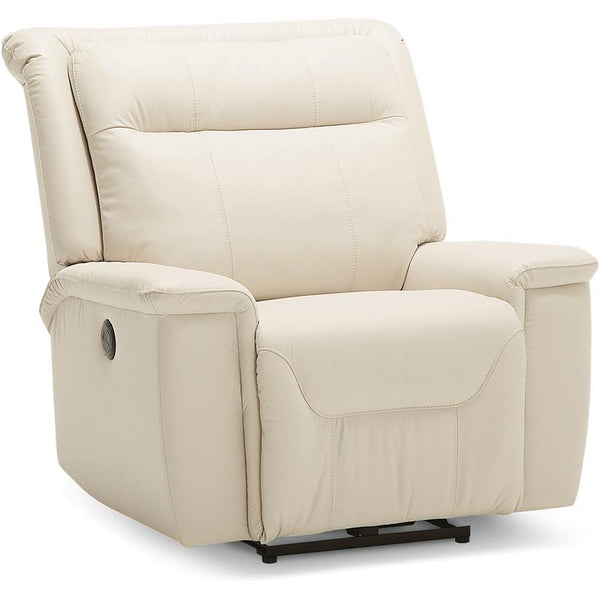 Palliser Strata Power Fabric and Leather Recliner with Wall Recline 40123-31 IMAGE 1