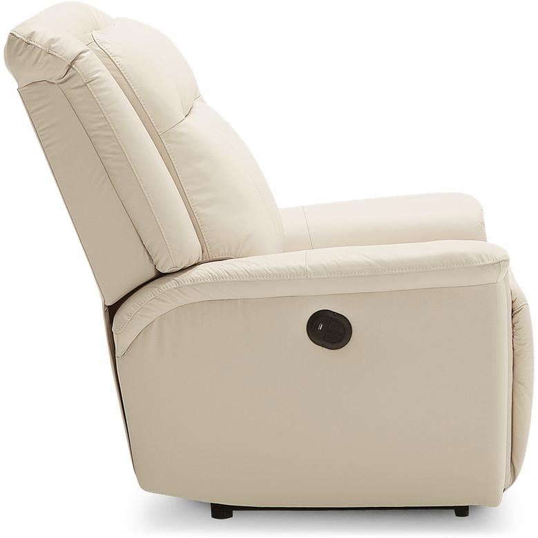 Palliser Strata Power Fabric and Leather Recliner with Wall Recline 40123-31 IMAGE 4